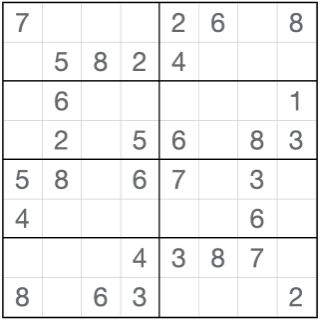 Anti-riddare Sudoku8x8