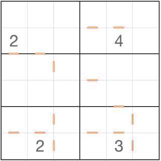 Sudoku 6x6 i följd