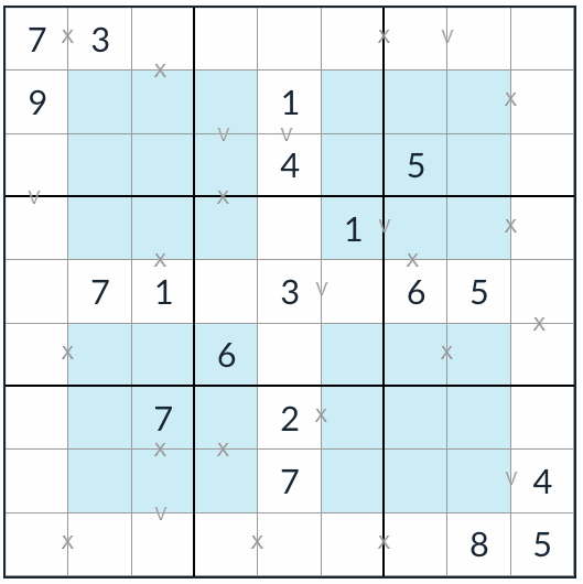 Anti-King Hyper XV Sudoku